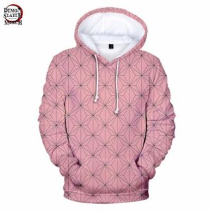 Demon Slayer Hoodie nezuko pattern hoodie